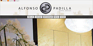 Zahnarzt-Homepage Frankfurt Alfonso Padilla